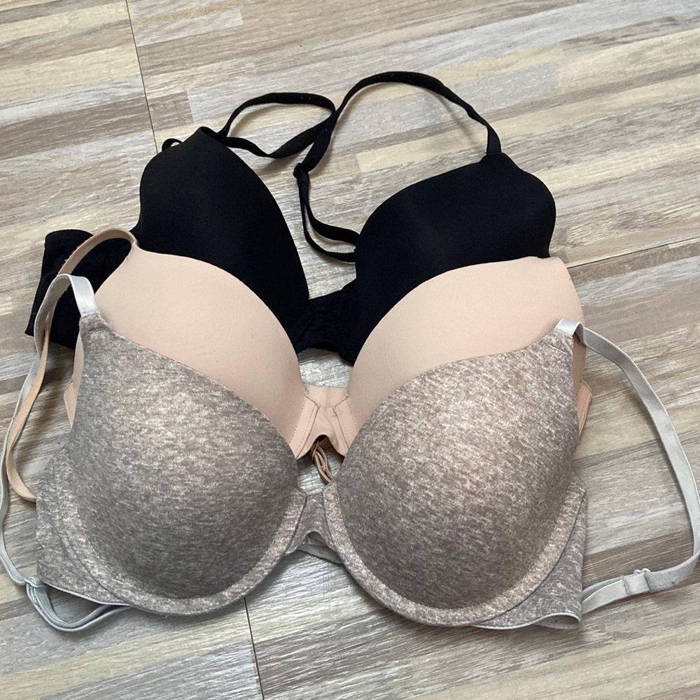 VS lightly lined t-shirt bras (set of 3)